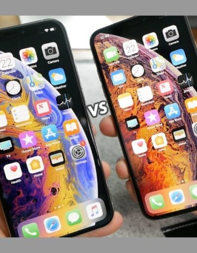 iPhone xs vs xs max