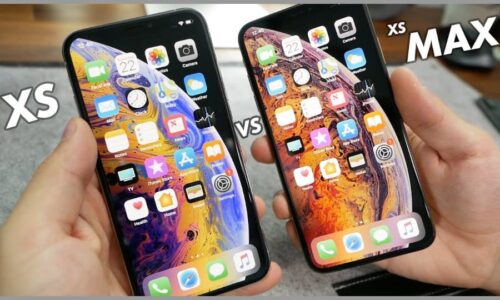 iPhone xs vs xs max